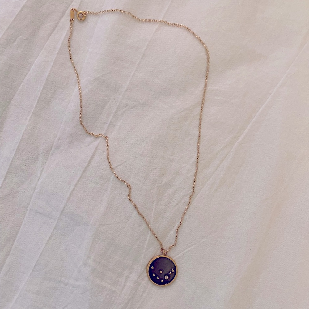 Gold Capricorn Necklace